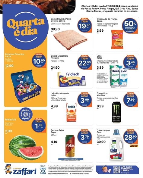 ofertas zaffari quarta feira|zaffari catálogo.